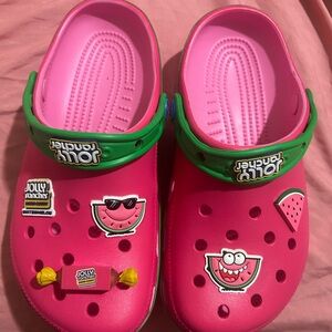 CROCS Kids Watermelon Pink Clogs